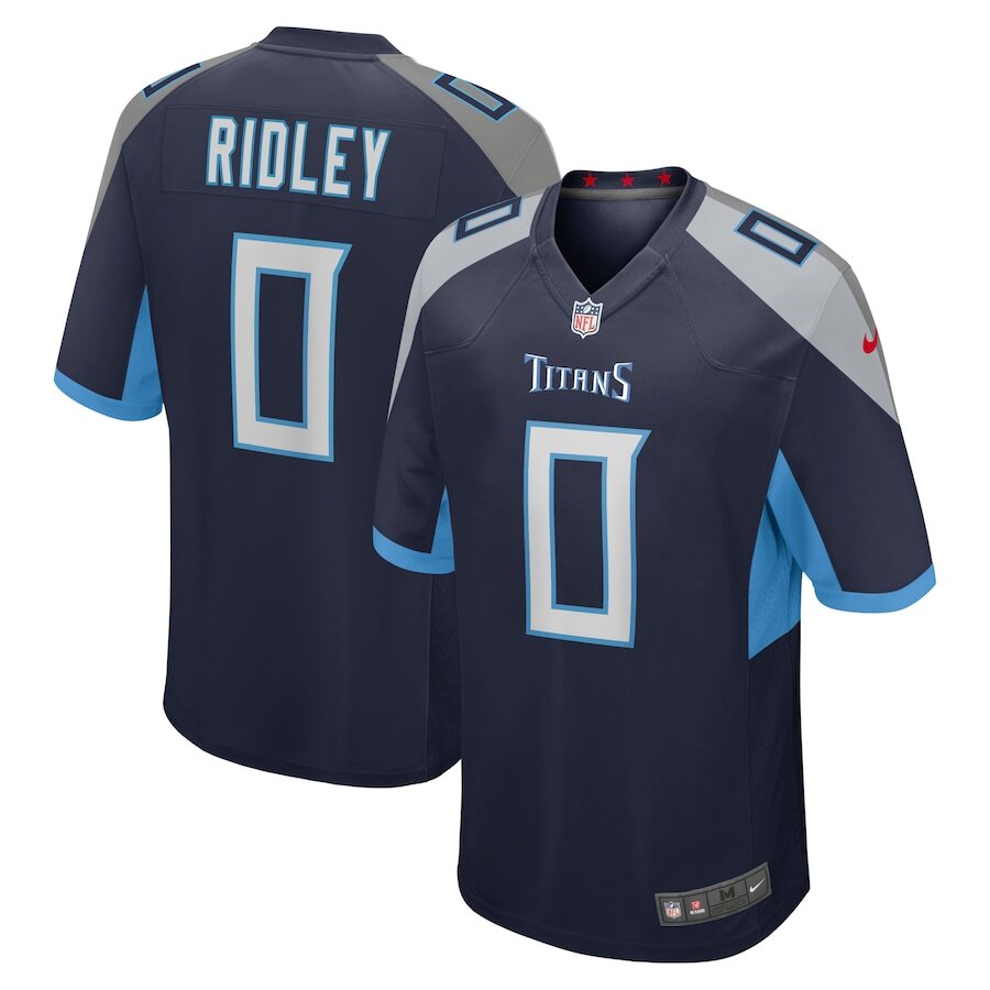 Tennessee Titans NFL Calvin Ridley Nike Game Player Jersey – Navy (USA Stock) - UKASSNI