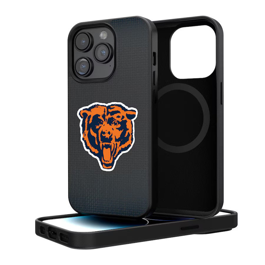 Chicago Bears Linen Logo iPhone Magnetic Bump Case - UKASSNI