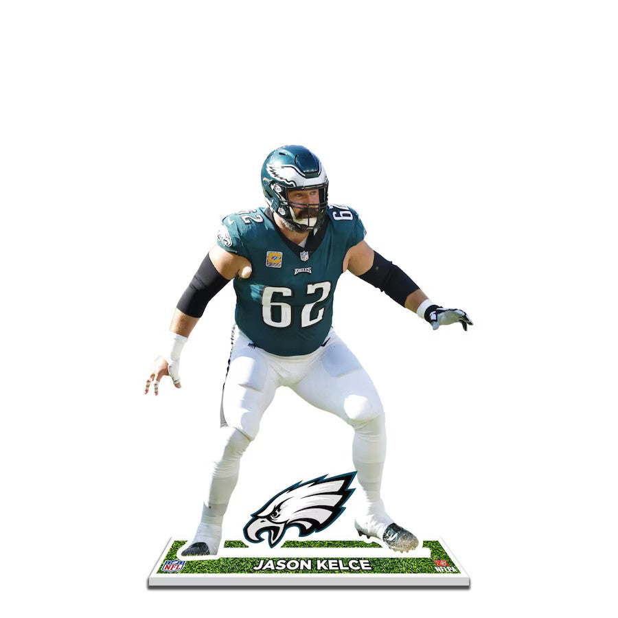 Jason Kelce Philadelphia Eagles 12'' Player Standee Desktop Display - UKASSNI