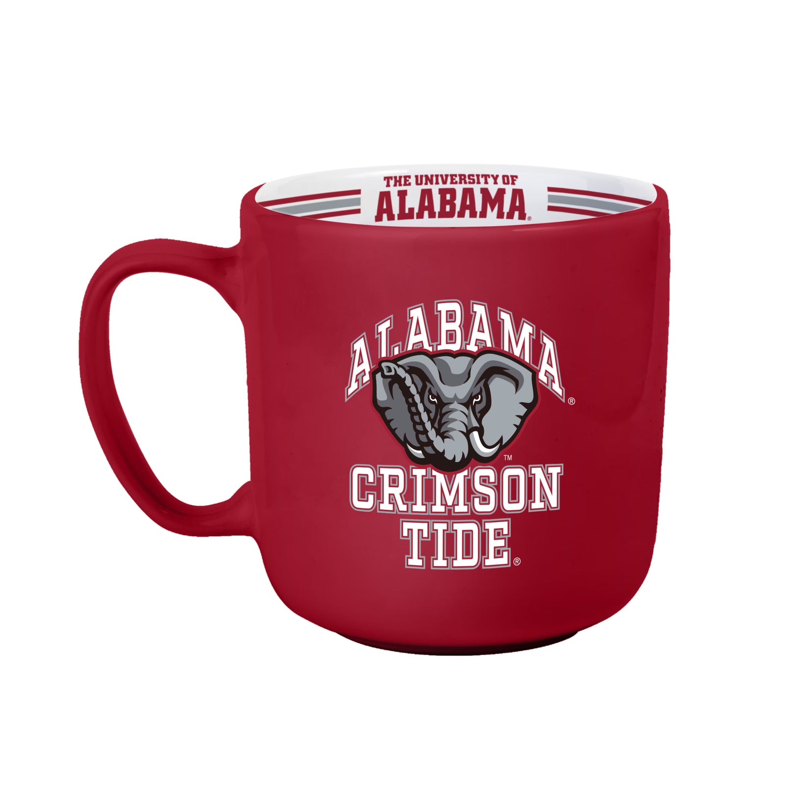 Alabama Crimson Tide NCAA 15oz Stripe Mug (UK Stock) - UKASSNI