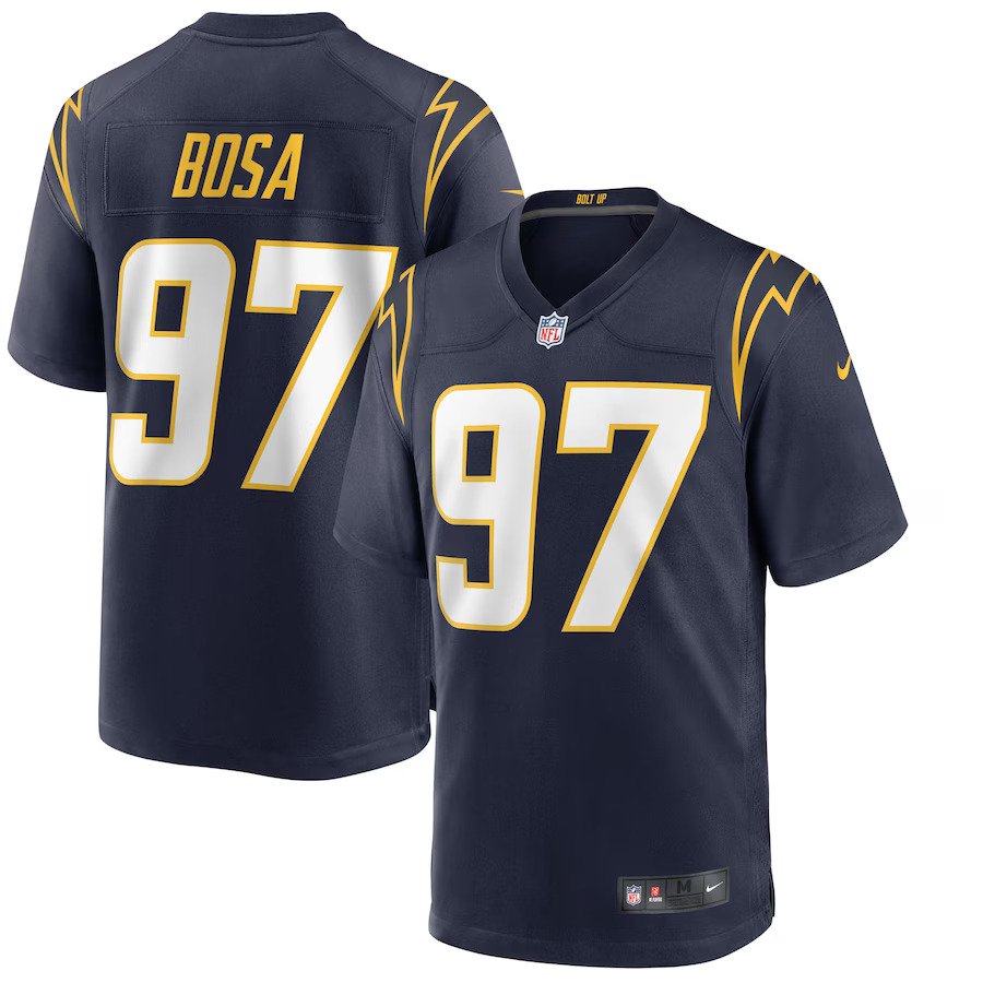 Joey Bosa Los Angeles Chargers Nike Alternate Game Jersey - Navy - UKASSNI