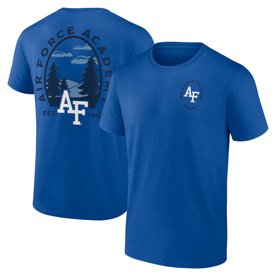 Air Force Falcons NCAA Regional Outdoors T-Shirt – Royal (USA Stock) - UKASSNI