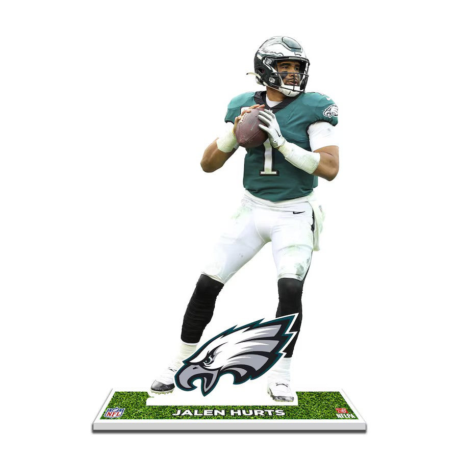 Jalen Hurts Philadelphia Eagles 12'' Player Standee Desktop Display - UKASSNI