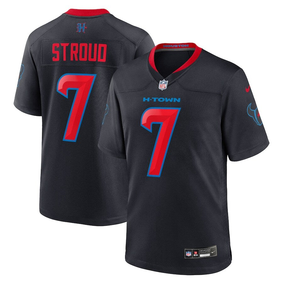 Houston Texans NFL C.J. Stroud Nike 2nd Alternate Game Jersey – Navy (USA Stock) - UKASSNI