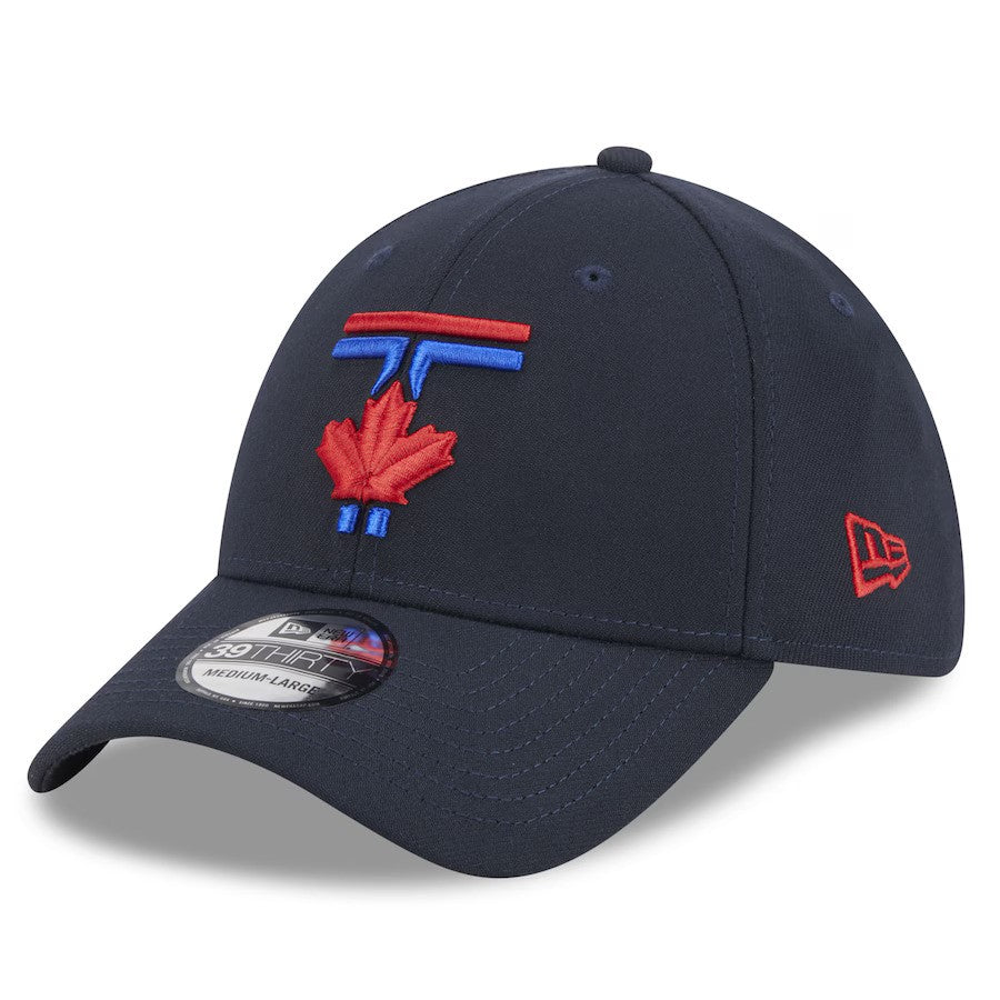 Toronto Blue Jays New Era 2024 City Connect 39THIRTY Flex Hat - Navy - UKASSNI