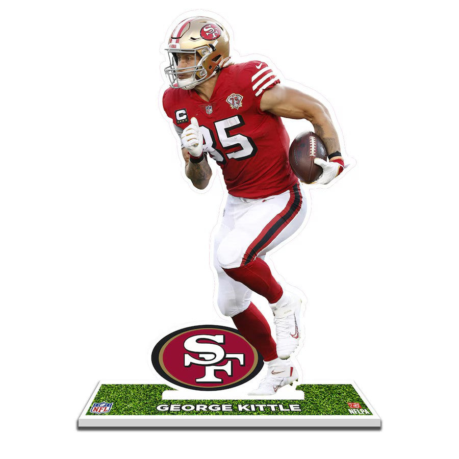 George Kittle San Francisco 49ers 12'' Player Standee Desktop Display - UKASSNI