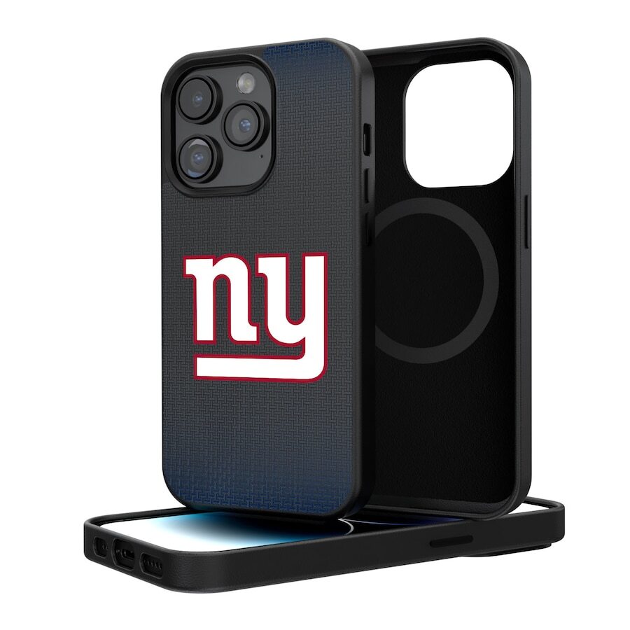 New York Giants Linen Logo iPhone Magnetic Bump Case