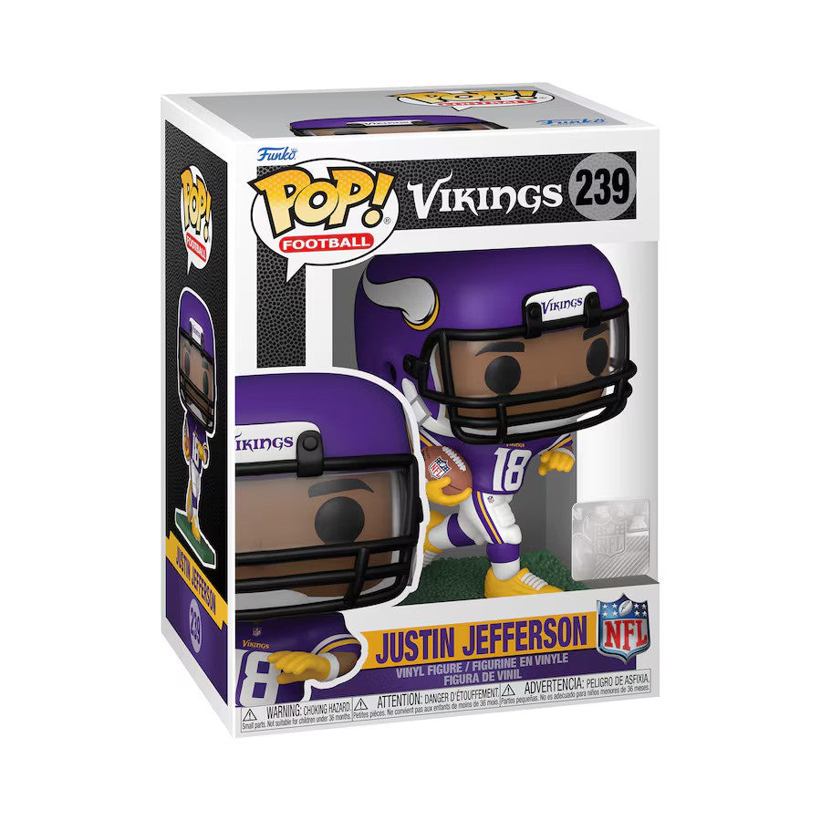 Minnesota Vikings Justin Jefferson #239 Funko Pop! Vinyl Figure - UKASSNI