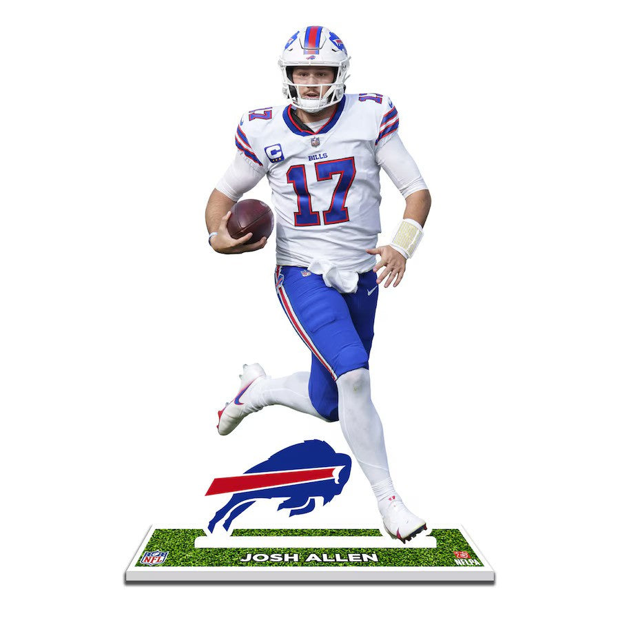 Josh Allen Buffalo Bills 12'' Player Standee Desktop Display - UKASSNI