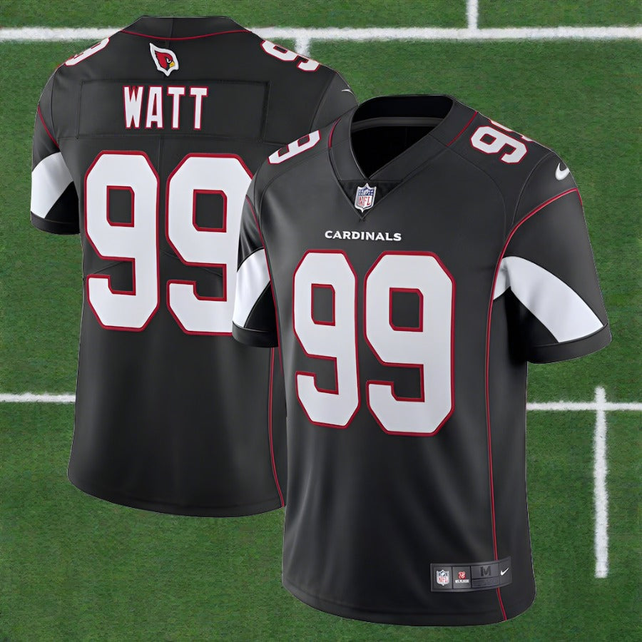 Arizona Cardinals NFL UK J.J. Watt Nike Vapor Limited Jersey - Black - UKASSNI