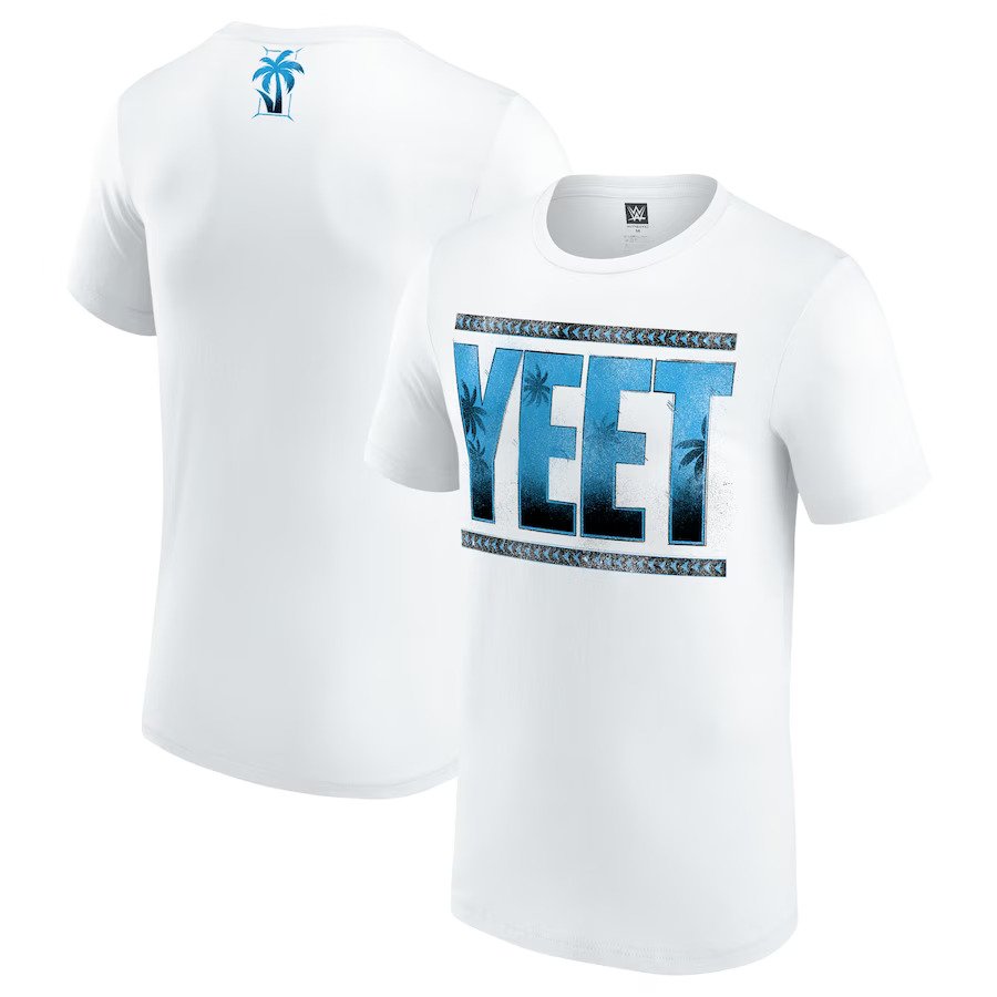 WWE - Jey Uso Yeet T-Shirt - White - UKASSNI