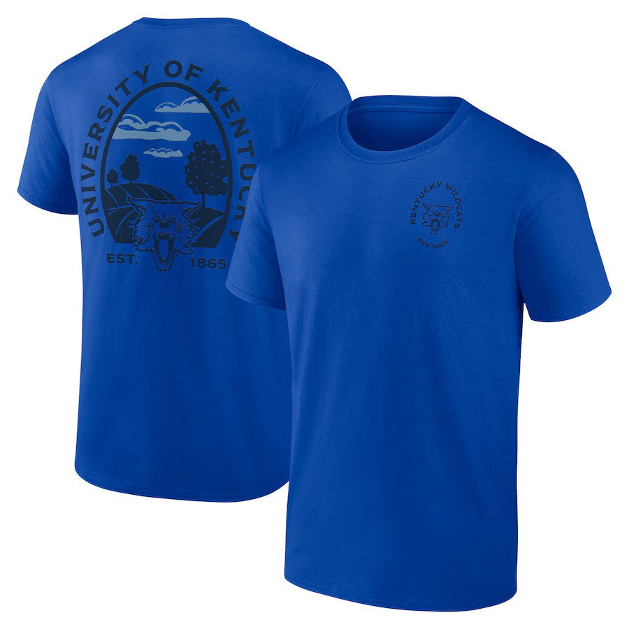 Kentucky Wildcats Regional Outdoors T-Shirt – Royal (USA Stock) - UKASSNI