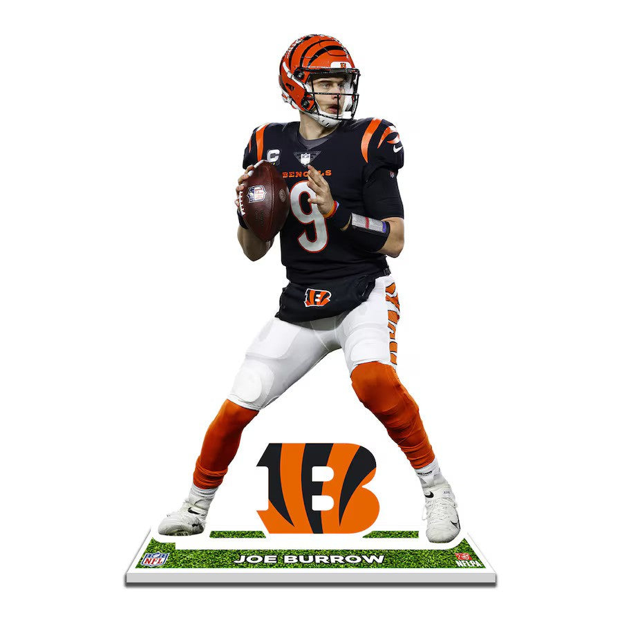 Joe Burrow Cincinnati Bengals 12'' Player Standee Desktop Display - UKASSNI