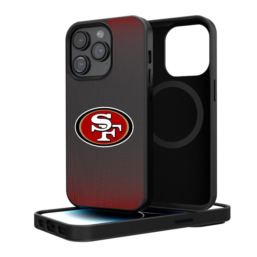 San Francisco 49ers Linen Logo iPhone Magnetic Bump Case