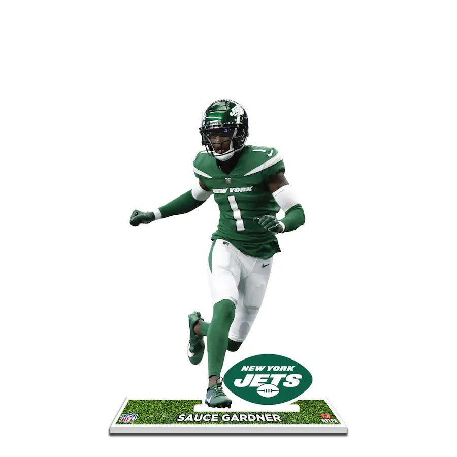 Ahmad Sauce Gardner New York Jets 12'' Player Standee Desktop Display - UKASSNI