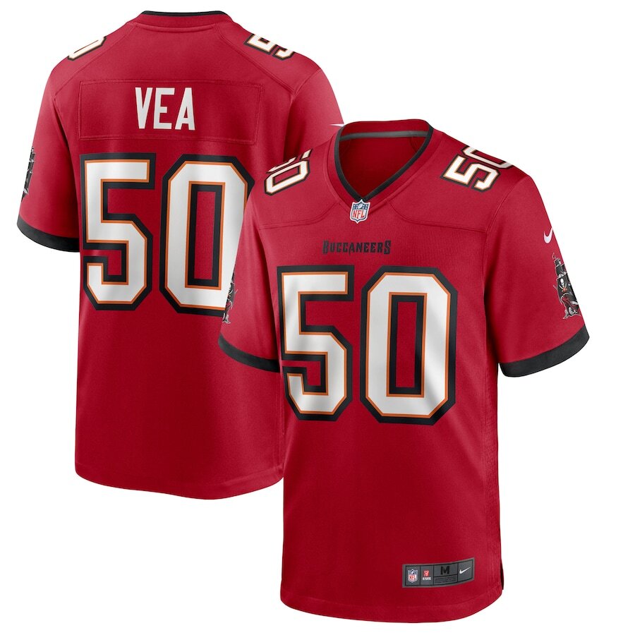 Vita Vea Tampa Bay Buccaneers Nike Game Jersey - Red - UKASSNI