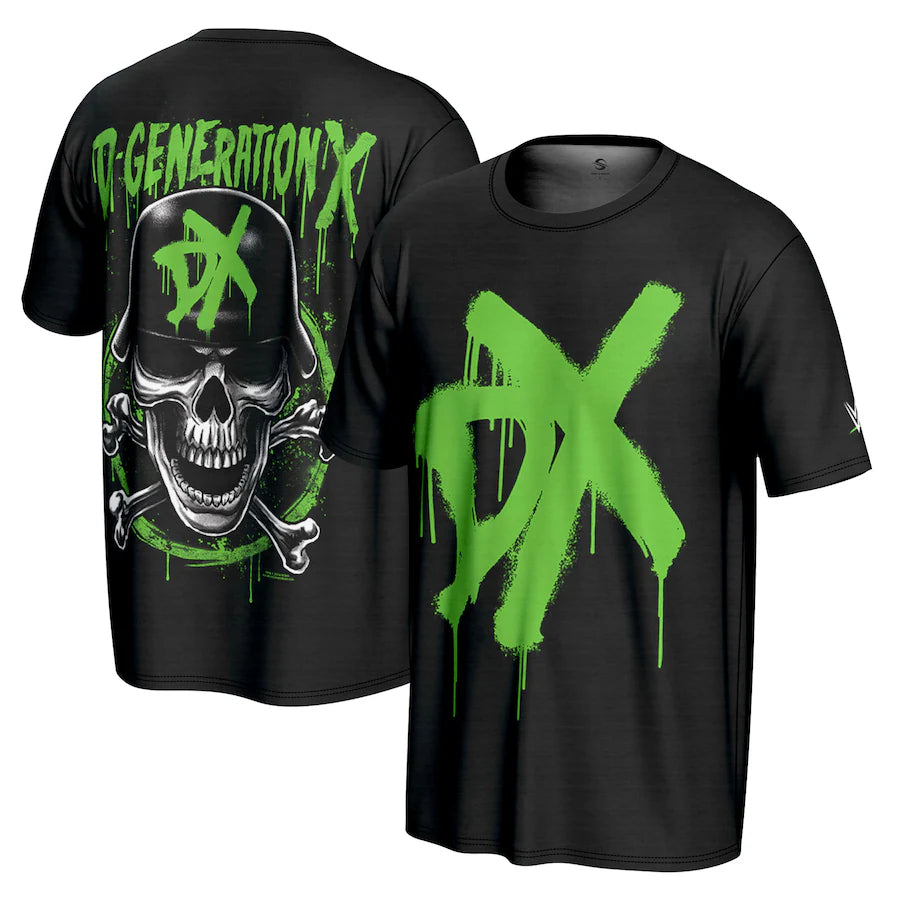 D-Generation X WWE ProSphere Helmet T-Shirt – Black (USA Stock) - UKASSNI