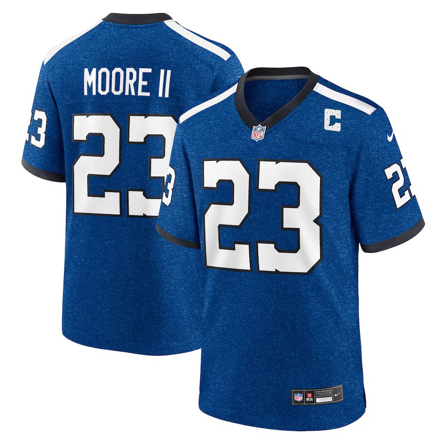 Kenny Moore II Indianapolis Colts Nike Indiana Nights Alternate Game Jersey - Royal - UKASSNI