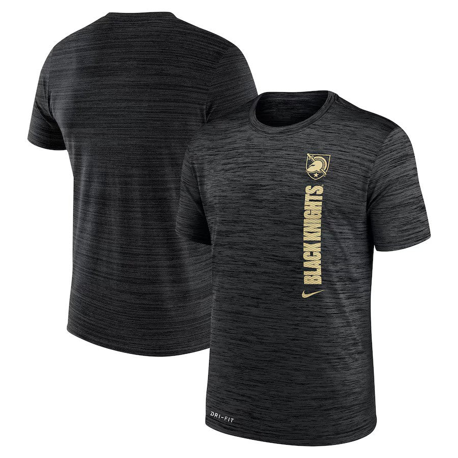 Army Black Knights Nike 2024 Sideline Velocity Legend Performance T-Shirt - Black - UKASSNI