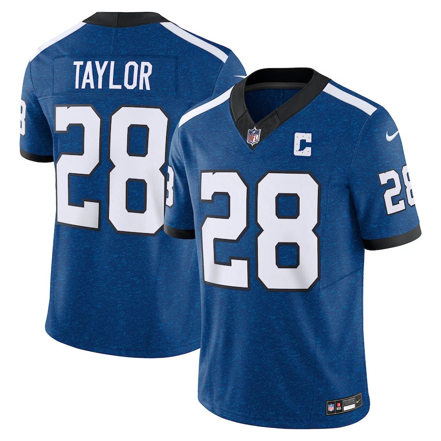 Jonathan Taylor Indianapolis Colts Nike Vapor F.U.S.E. Limited Jersey - Blue - UKASSNI