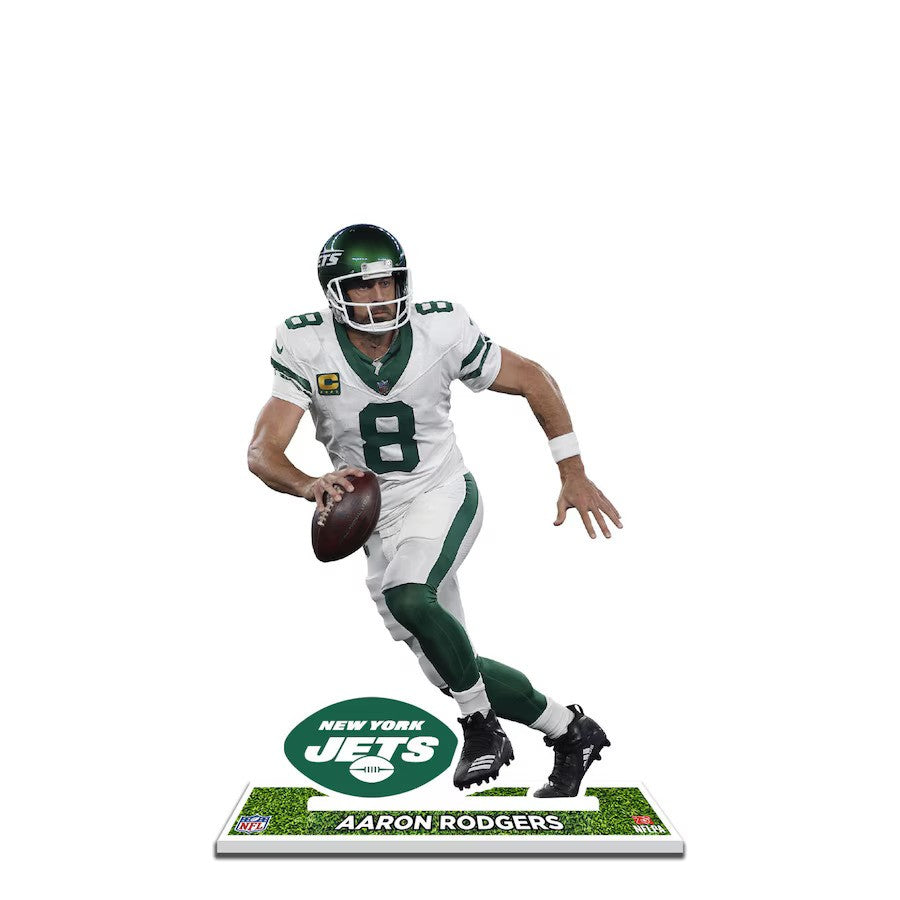 Aaron Rodgers New York Jets 12'' Player Standee Desktop Display - UKASSNI