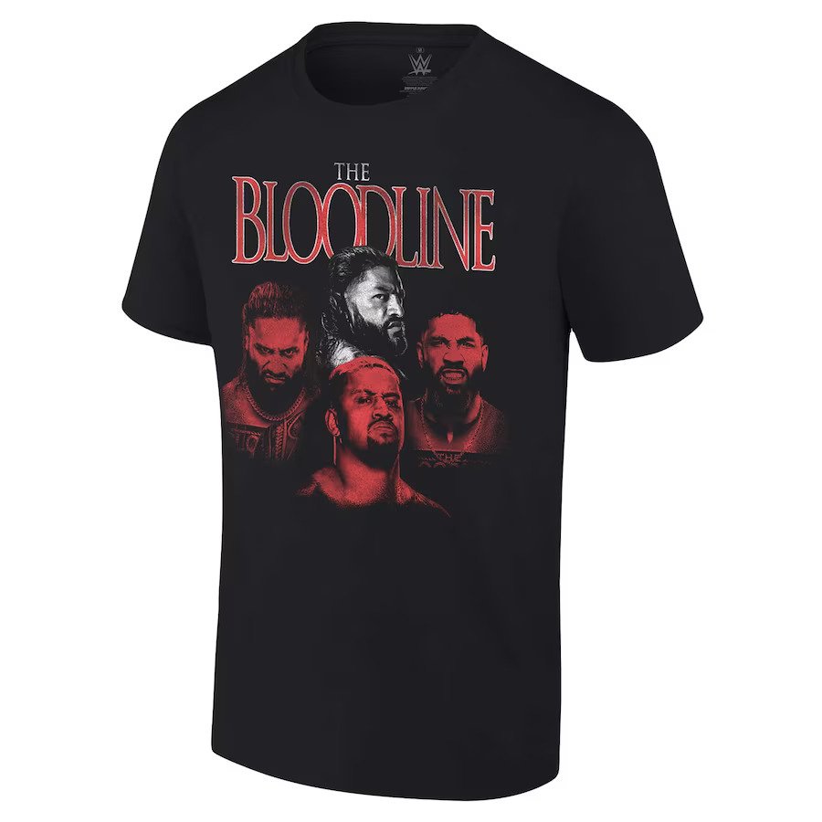 The Bloodline WWE UK T-Shirt - Black - UKASSNI
