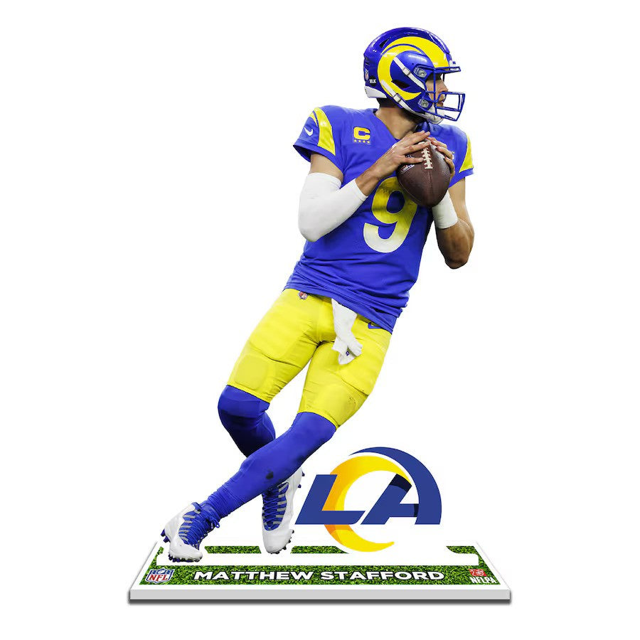 Matthew Stafford Los Angeles Rams 12'' Player Standee Desktop Display - UKASSNI