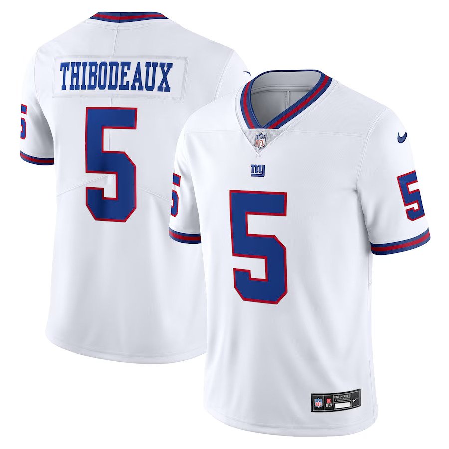 Kayvon Thibodeaux New York Giants Nike Alternate Vapor F.U.S.E Limited Jersey - White - UKASSNI