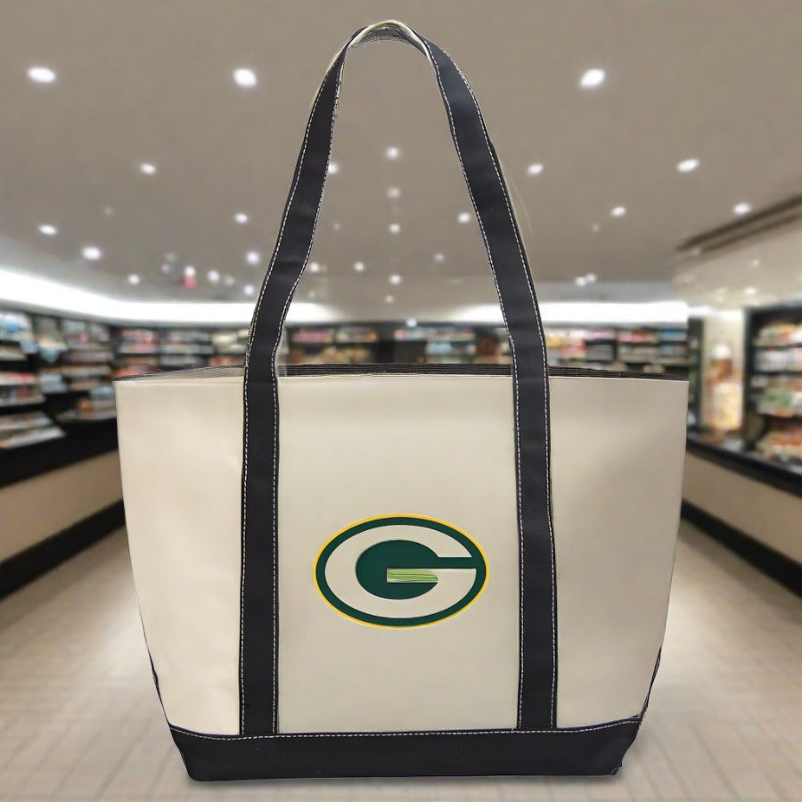 Green Bay Packers Canvas Tote Bag - UKASSNI