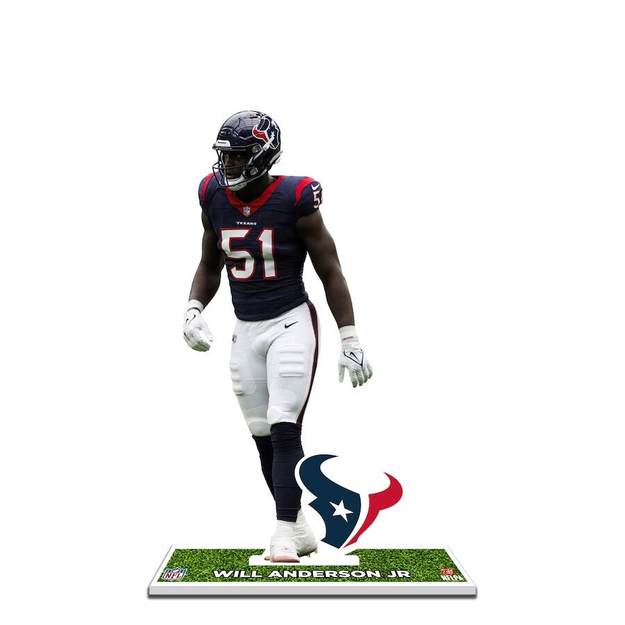 Will Anderson Jr. NFL Houston Texans 12'' Player Standee Desktop Display - UKASSNI