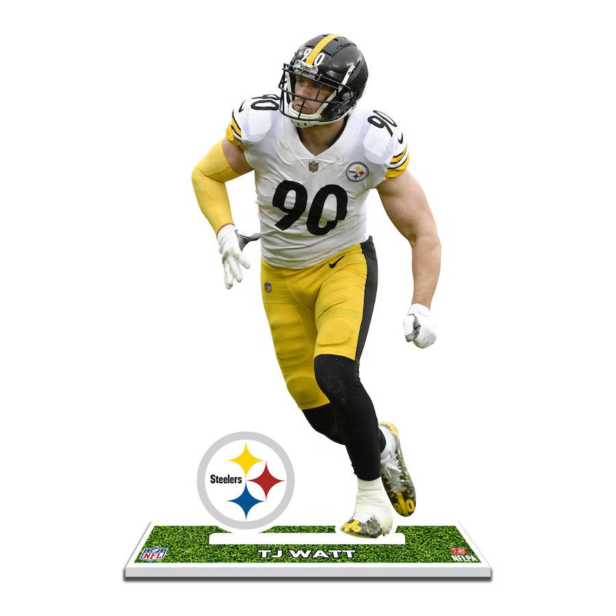 T.J. Watt Pittsburgh Steelers 12'' Player Standee Desktop Display - UKASSNI