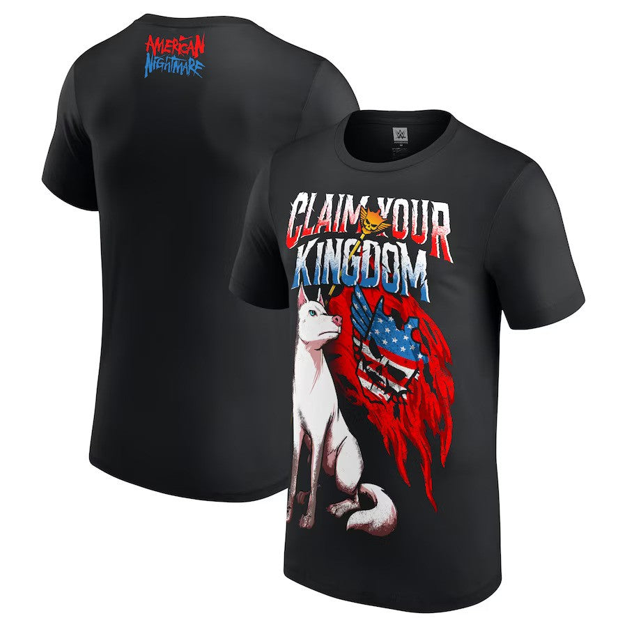 Cody Rhodes Claim Your Kingdom Pharaoh T-Shirt - Black - UKASSNI