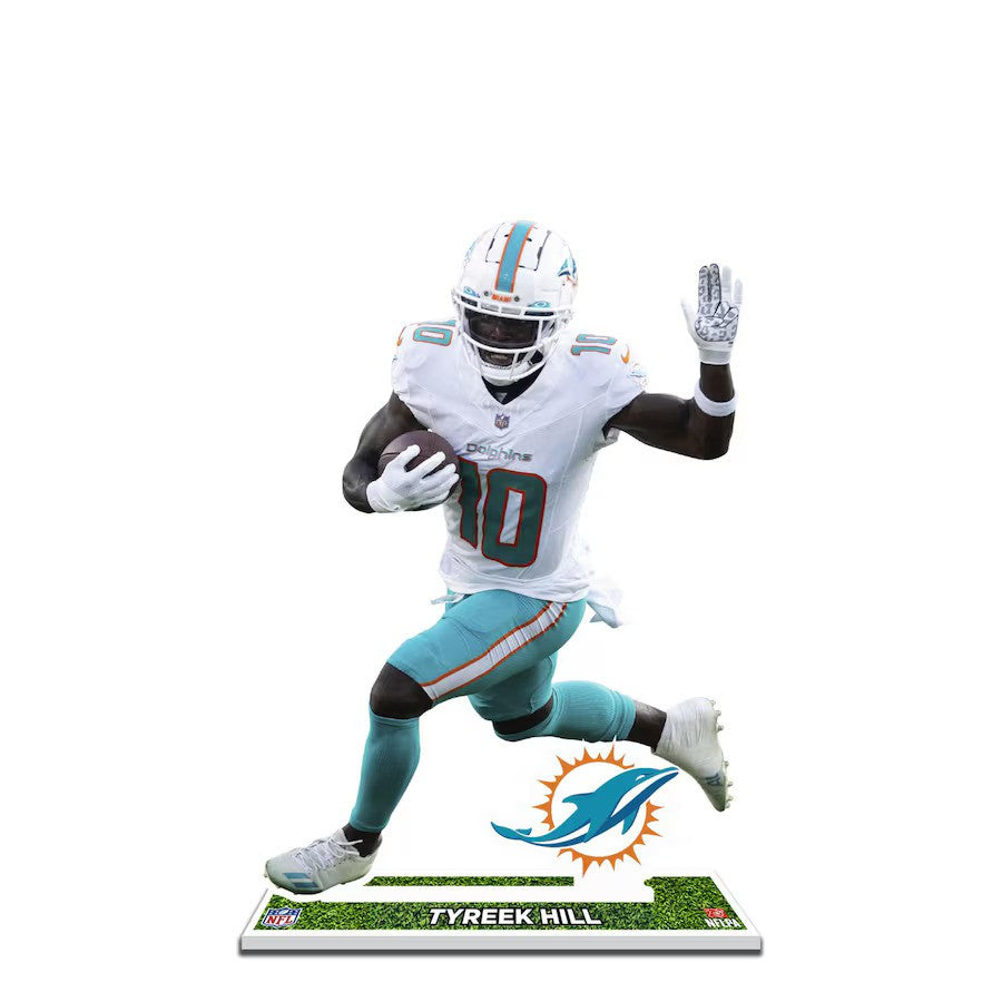 Tyreek Hill Miami Dolphins 12'' Player Standee Desktop Display - UKASSNI