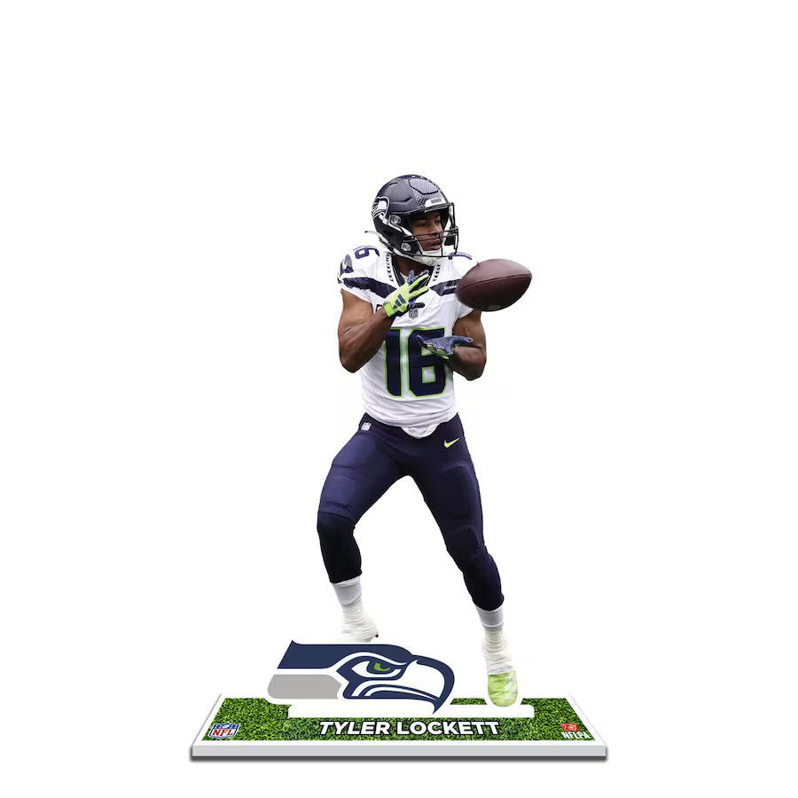 Tyler Lockett Seattle Seahawks 12'' Player Standee Desktop Display - UKASSNI