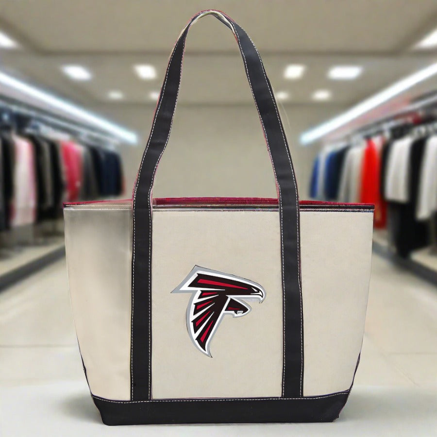 Atlanta Falcons Canvas Tote Bag - UKASSNI