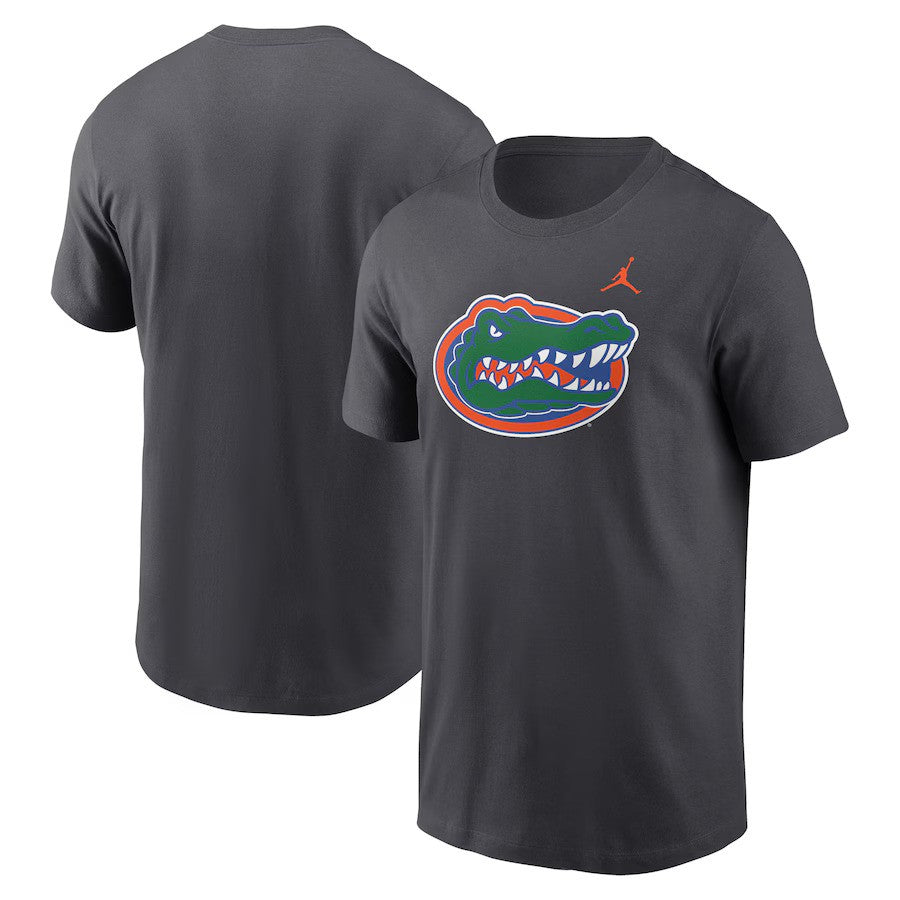 Florida Gators Jordan Brand Primetime Evergreen Logo T-Shirt - Anthracite - UKASSNI