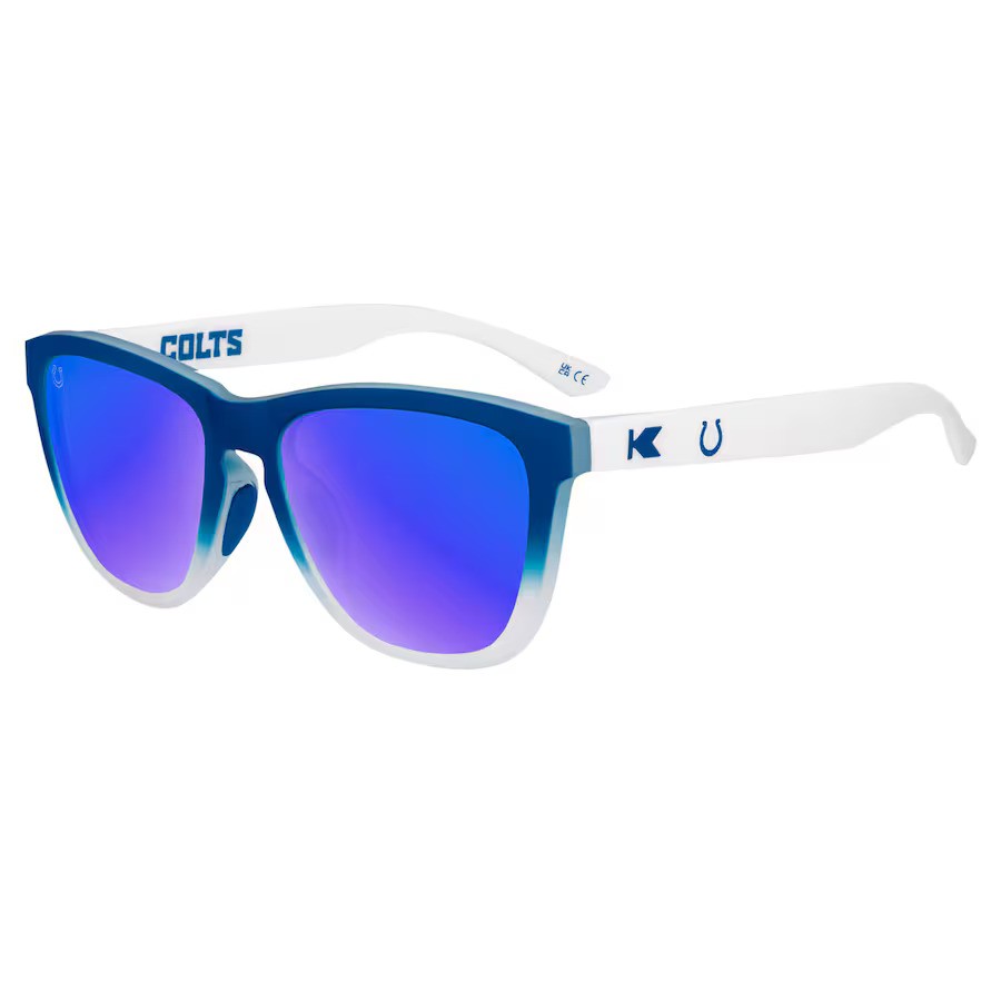 Indianapolis Colts Knockaround Premiums Sport Sunglasses - UKASSNI