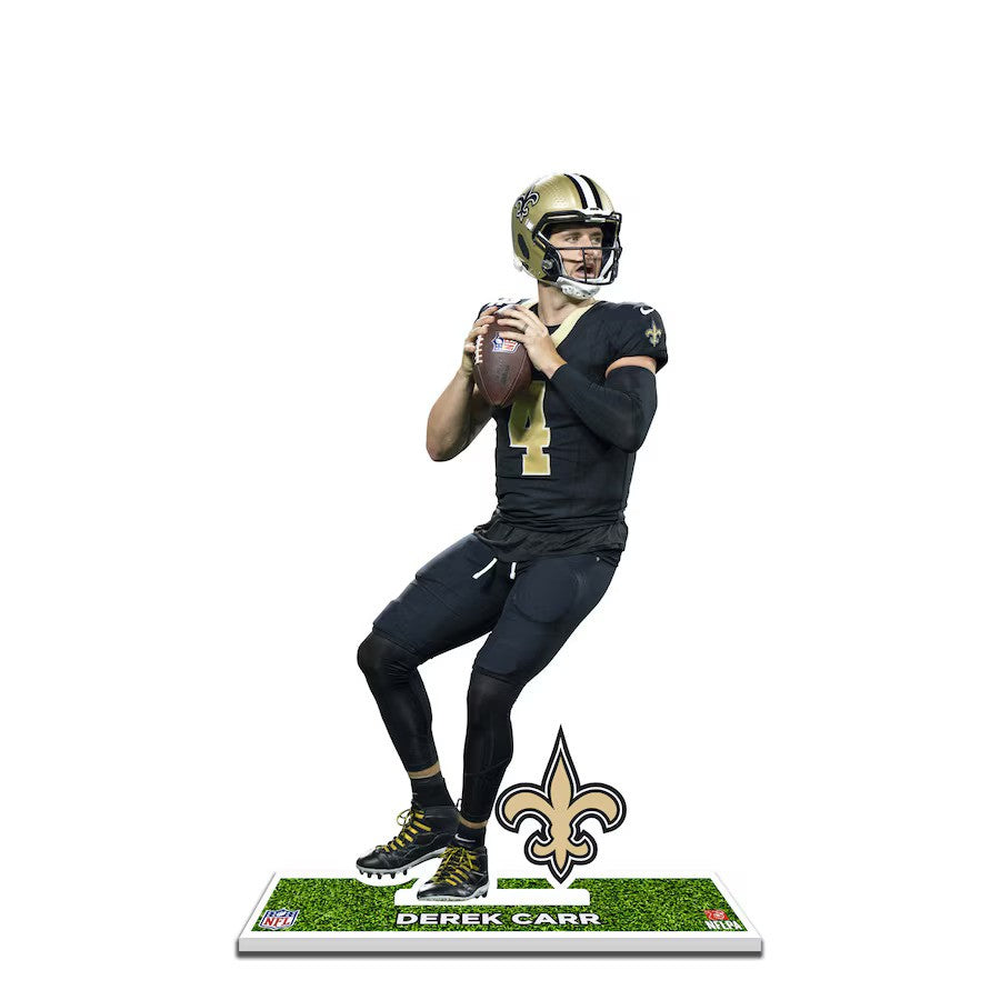 Derek Carr New Orleans Saints 12'' Player Standee Desktop Display - UKASSNI