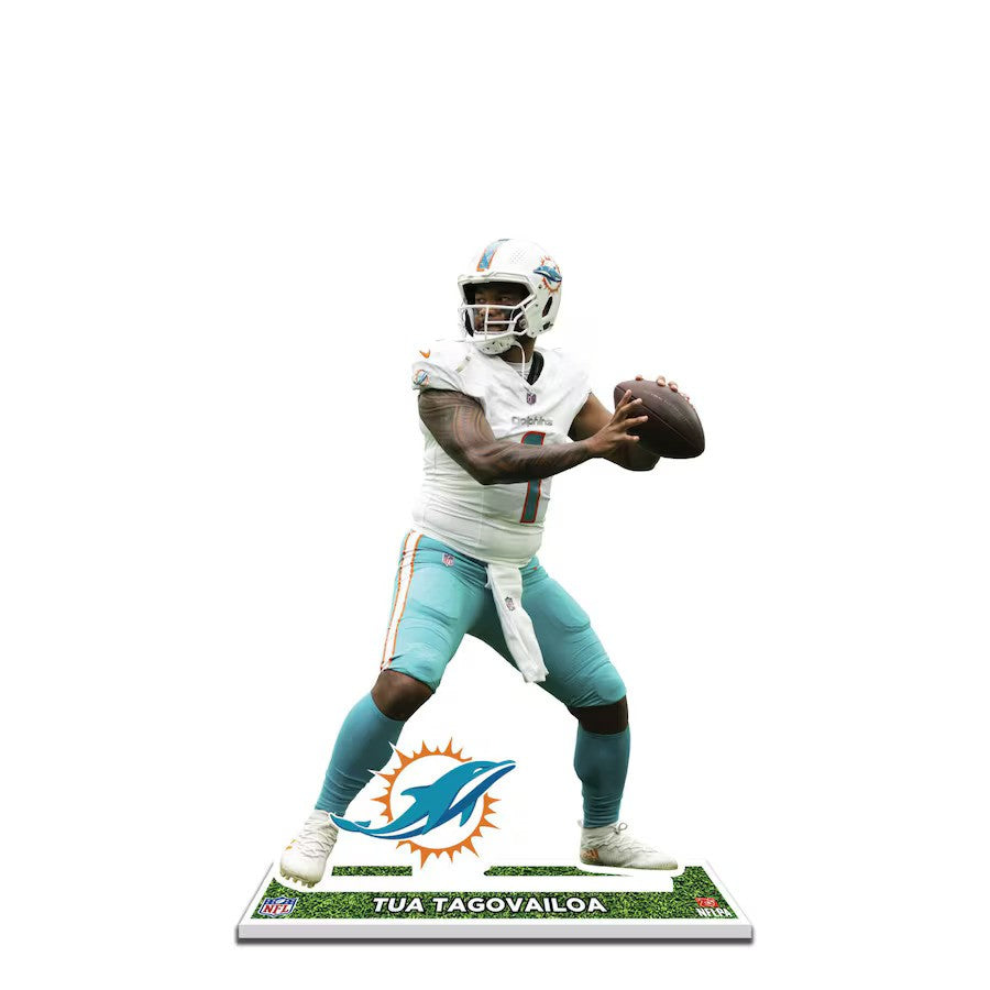 Tua Tagovailoa Miami Dolphins 12'' Player Standee Desktop Display - UKASSNI