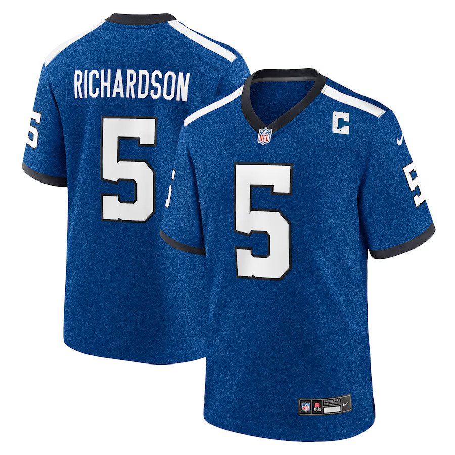 Anthony Richardson Indianapolis Colts Nike Indiana Nights Alternate Game Jersey - Royal - UKASSNI