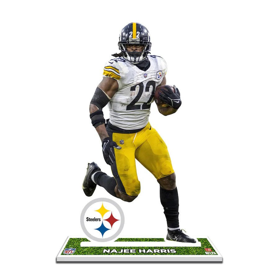 Najee Harris Pittsburgh Steelers 12'' Player Standee Desktop Display - UKASSNI