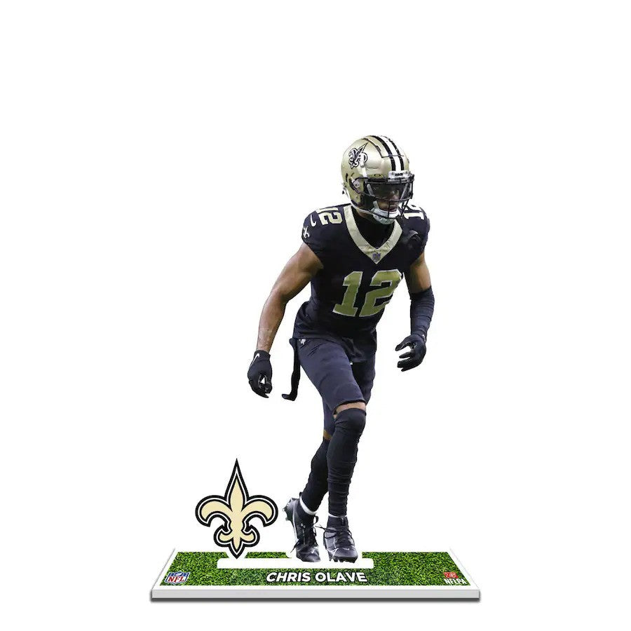 Chris Olave New Orleans Saints 12'' Player Standee Desktop Display - UKASSNI