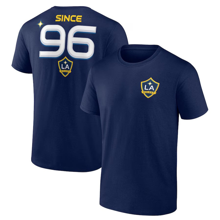 LA Galaxy Fanatics Branded Team Hometown Collection T-Shirt - Navy - UKASSNI