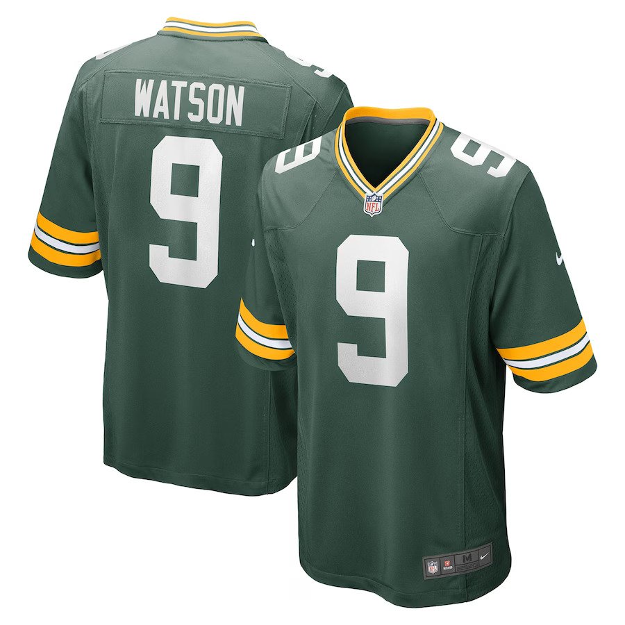 Christian Watson Green Bay Packers Nike Game Player Jersey - Green - UKASSNI