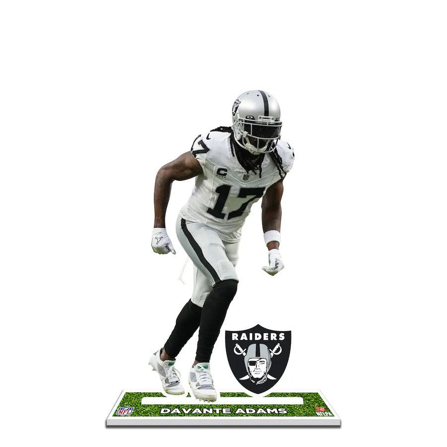 Davante Adams Las Vegas Raiders 12'' Player Standee Desktop Display - UKASSNI