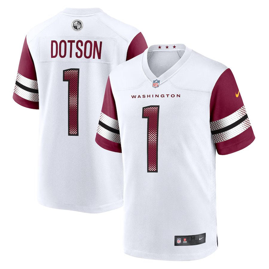 Jahan Dotson Washington Commanders Nike Game Player Jersey - White - UKASSNI