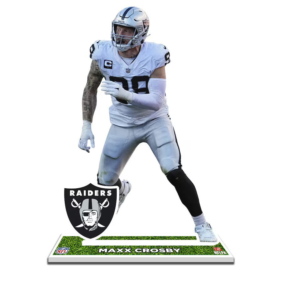 Maxx Crosby Las Vegas Raiders 12'' Player Standee Desktop Display - UKASSNI