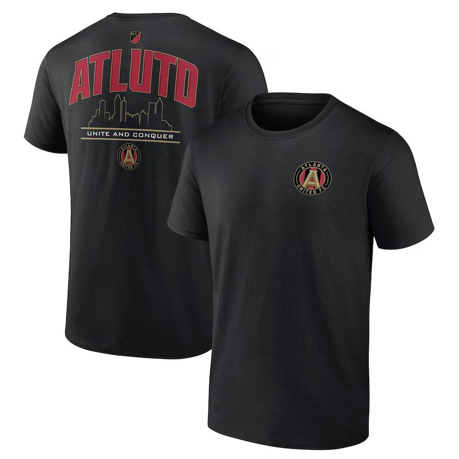 Atlanta United FC Fanatics Branded Team Hometown Collection T-Shirt - Black - UKASSNI