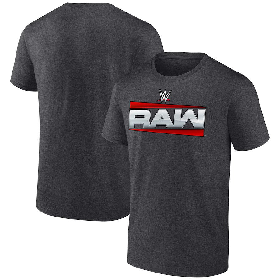 WWE RAW Logo 2025 T-Shirt - Charcoal - UKASSNI