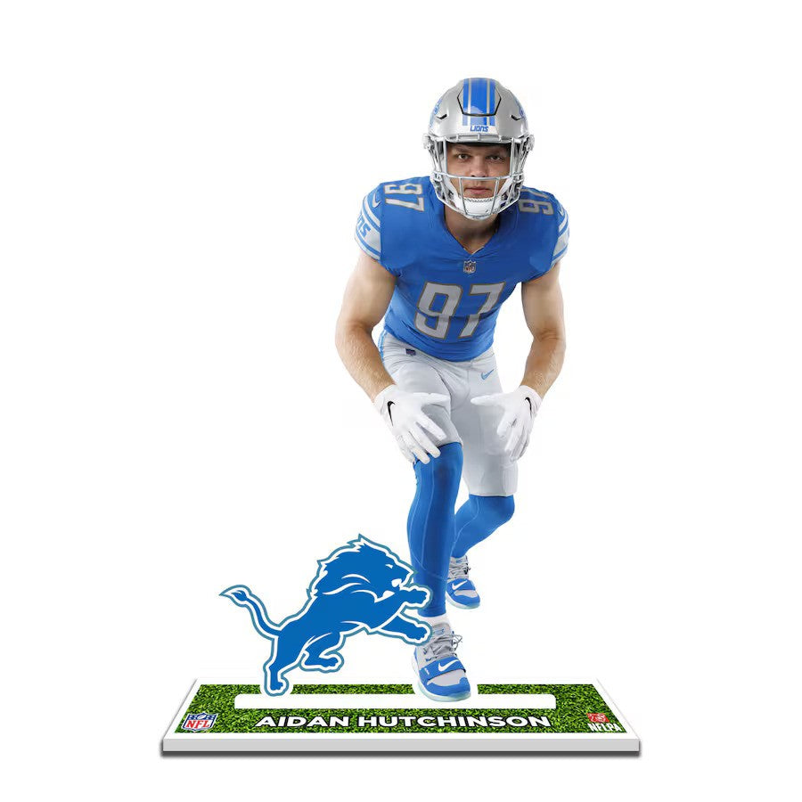 Aidan Hutchinson Detroit Lions 12'' Player Standee Desktop Display - UKASSNI